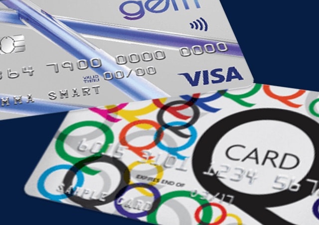 QCard and Gem Visa Card